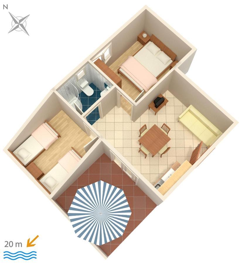 Apartments By The Sea Crikvenica - 2354 Luaran gambar