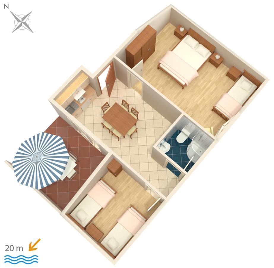 Apartments By The Sea Crikvenica - 2354 Luaran gambar